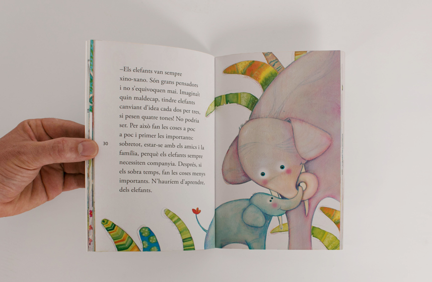 El_Dia_Internacional_del_Libro_Mare-vull-que-sigues-com-un-elefant_Blauverd_Impressors Día Internacional del Libro. Blauverd Impressors. Impresión Offset. Impresión Digital. Máxima calidad. Impresión digital económica. Impresión digital barata. Presupuesto personalizado.