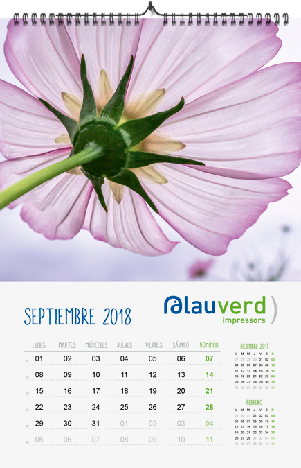 Blauverd-Impressors-imprimir-Calendarios-3 Imprimir calendarios. Blauverd Impressors. Imprimir calendarios. Imprimir revista. Imprimir libros. Impresión máxima calidad. Impresión precio económico. Impresión barata. Blauverd Impressors