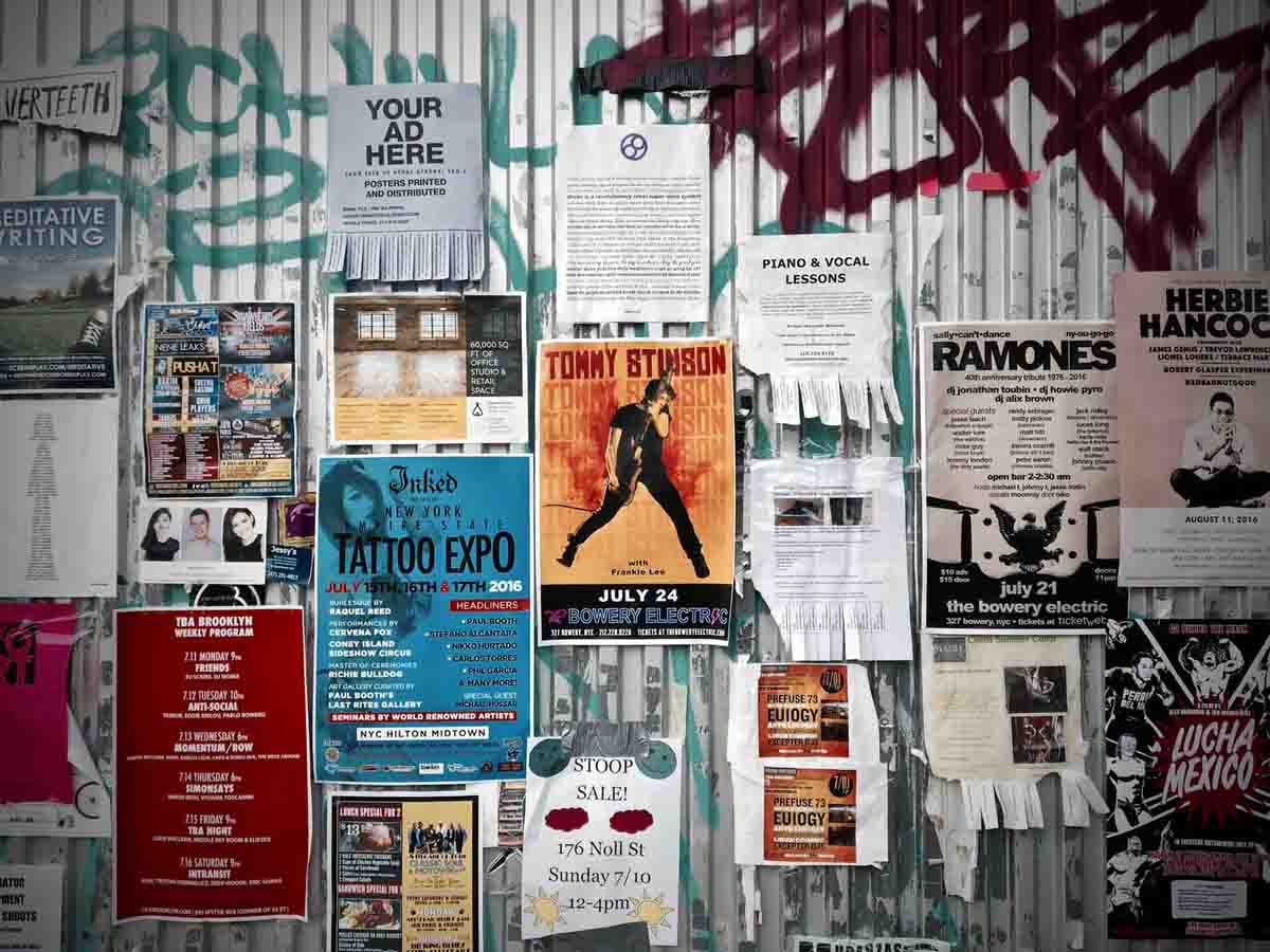 Cartel Blauverd Impressors